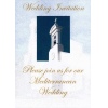 Mediterranean Chapel Wedding Invitation